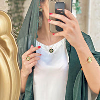 قلادة وأقراط ميلان