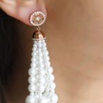 Dana Collection – Earring (Rose Gold White)