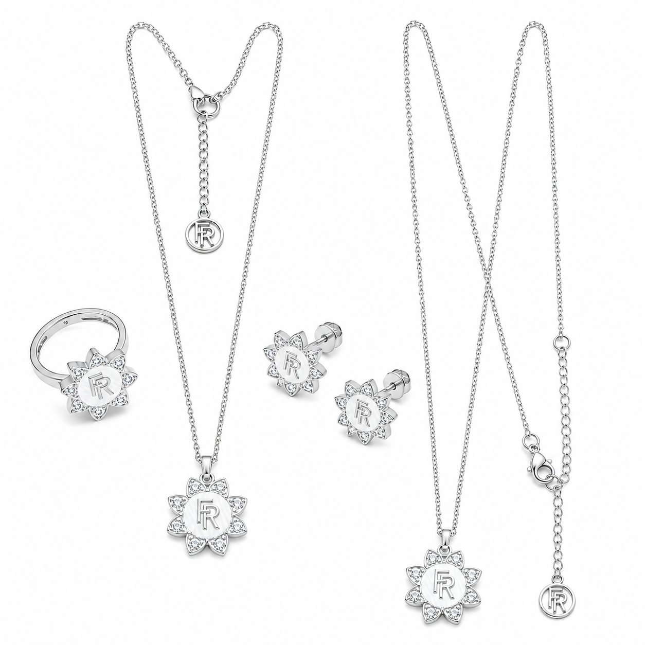 Sun flower silver