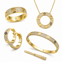 FR Love screw full set gold