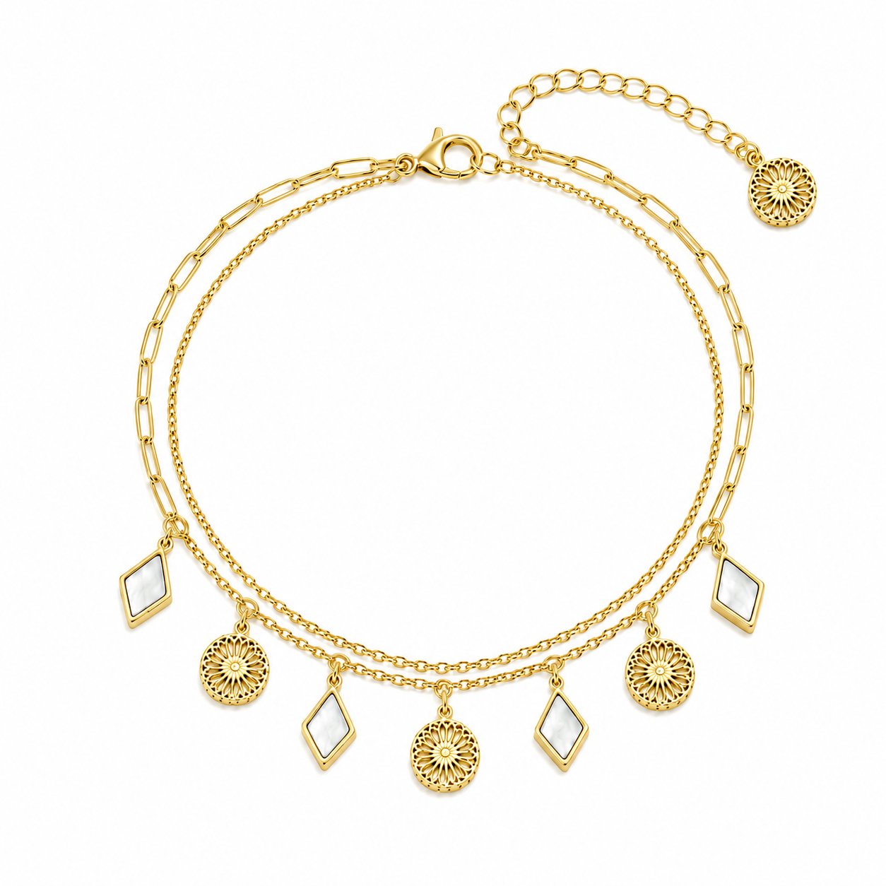 Al Manthora Gold Anklet