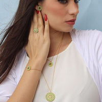 Sun of UAE Gold Green Full Set