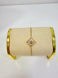 New Blossom gold white Bracelet
