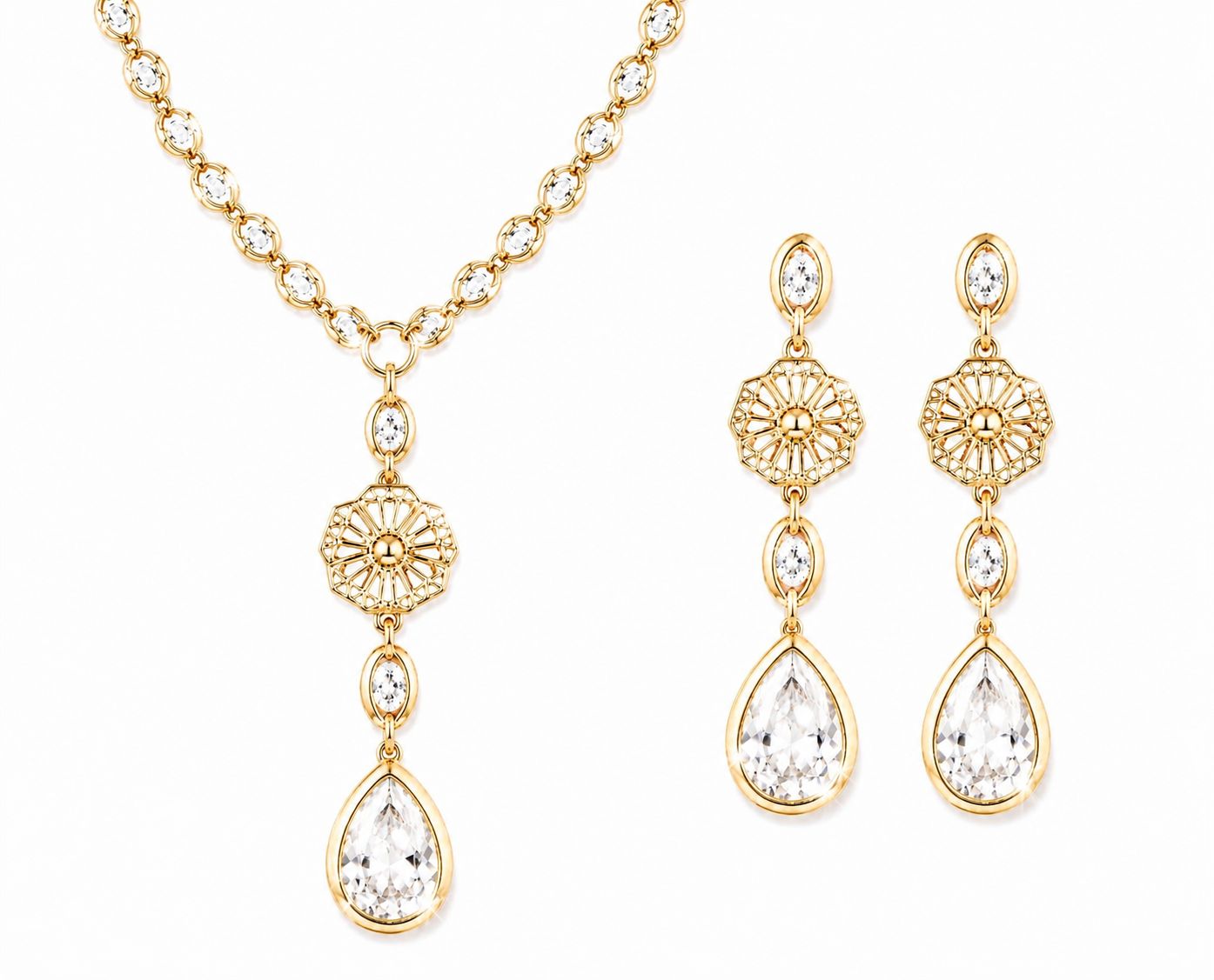حلق وقلادة نور